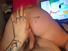 I fucked my gf in her pussy and tight anus